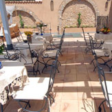 La terrazza dell'Hotel Marulivo di Pisciotta [ click to enlarge ]